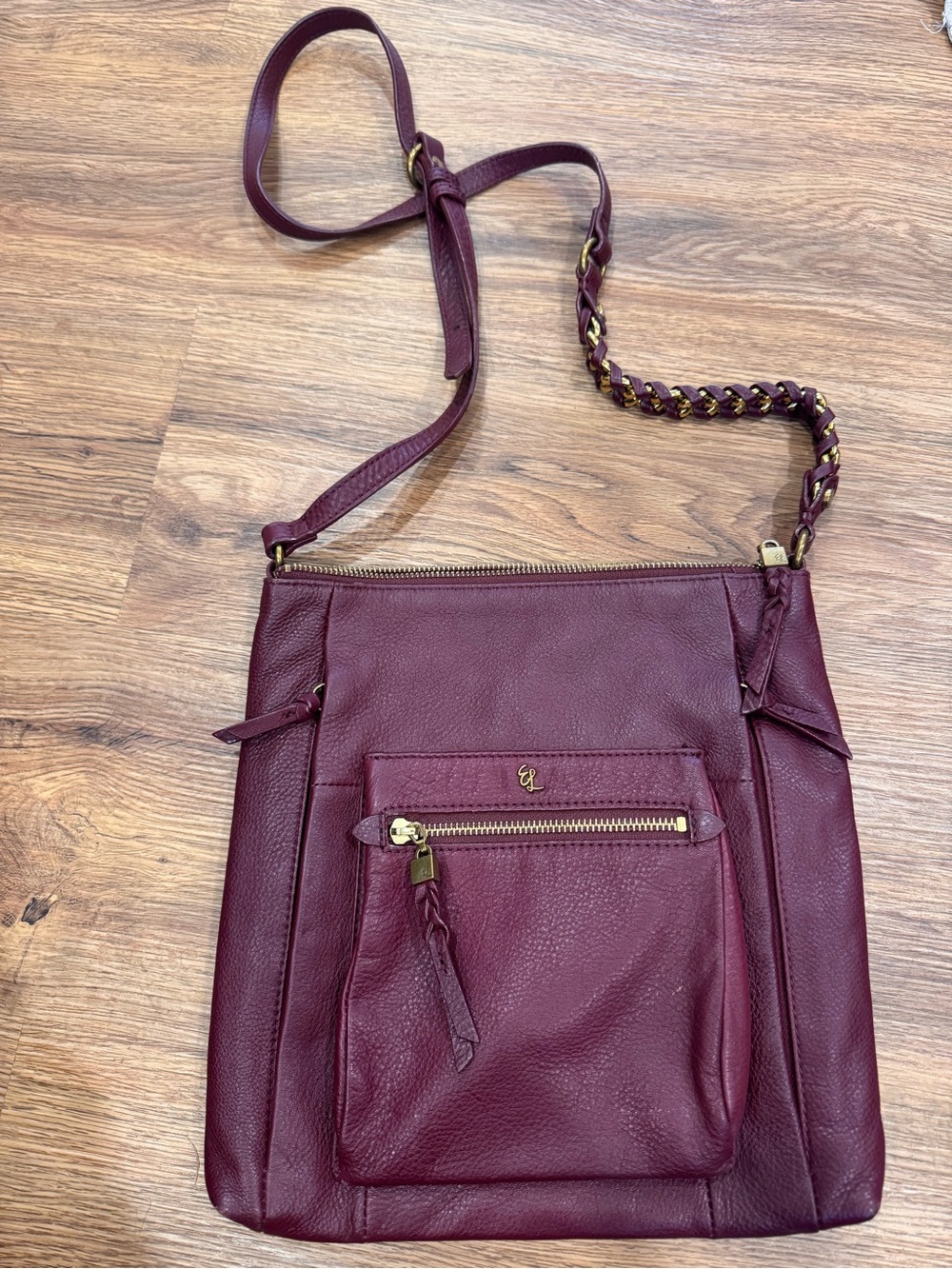 Leather Crossbody Bag Elliot Lucca